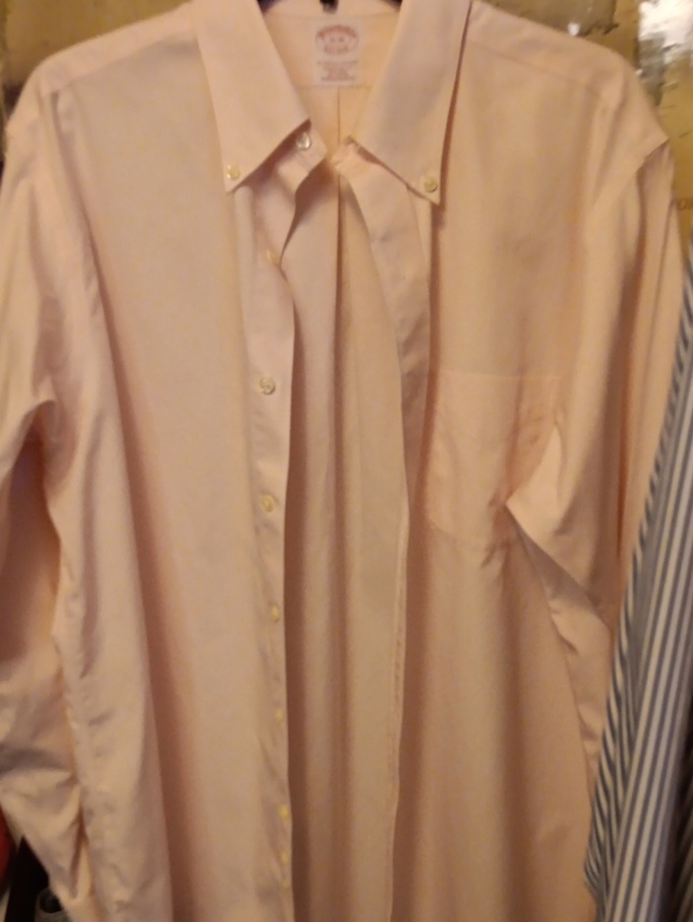 Brooks Brothers Light Pink Button-Down Dress Shirt